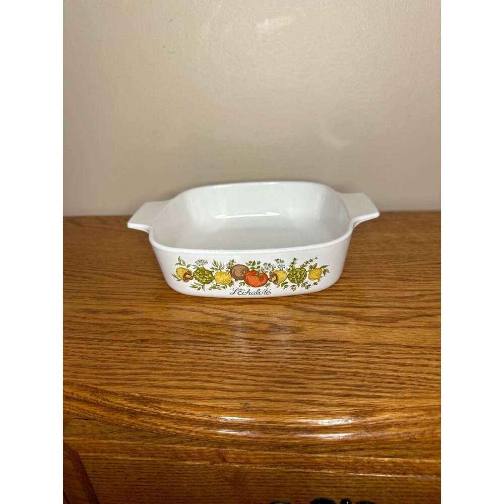Vintage Corning Ware A-1-B Spice of Life 1 Quart Casserole Dish No Lid